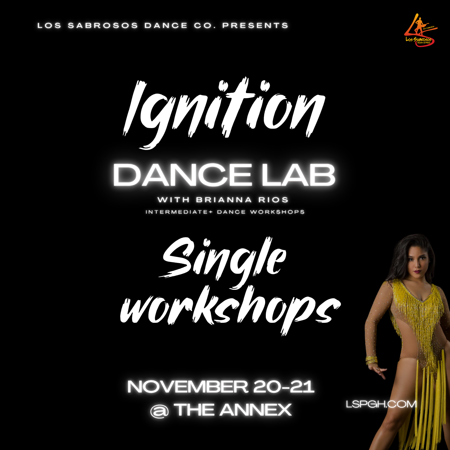 Single Workshop Ignition Dance Lab Weekend