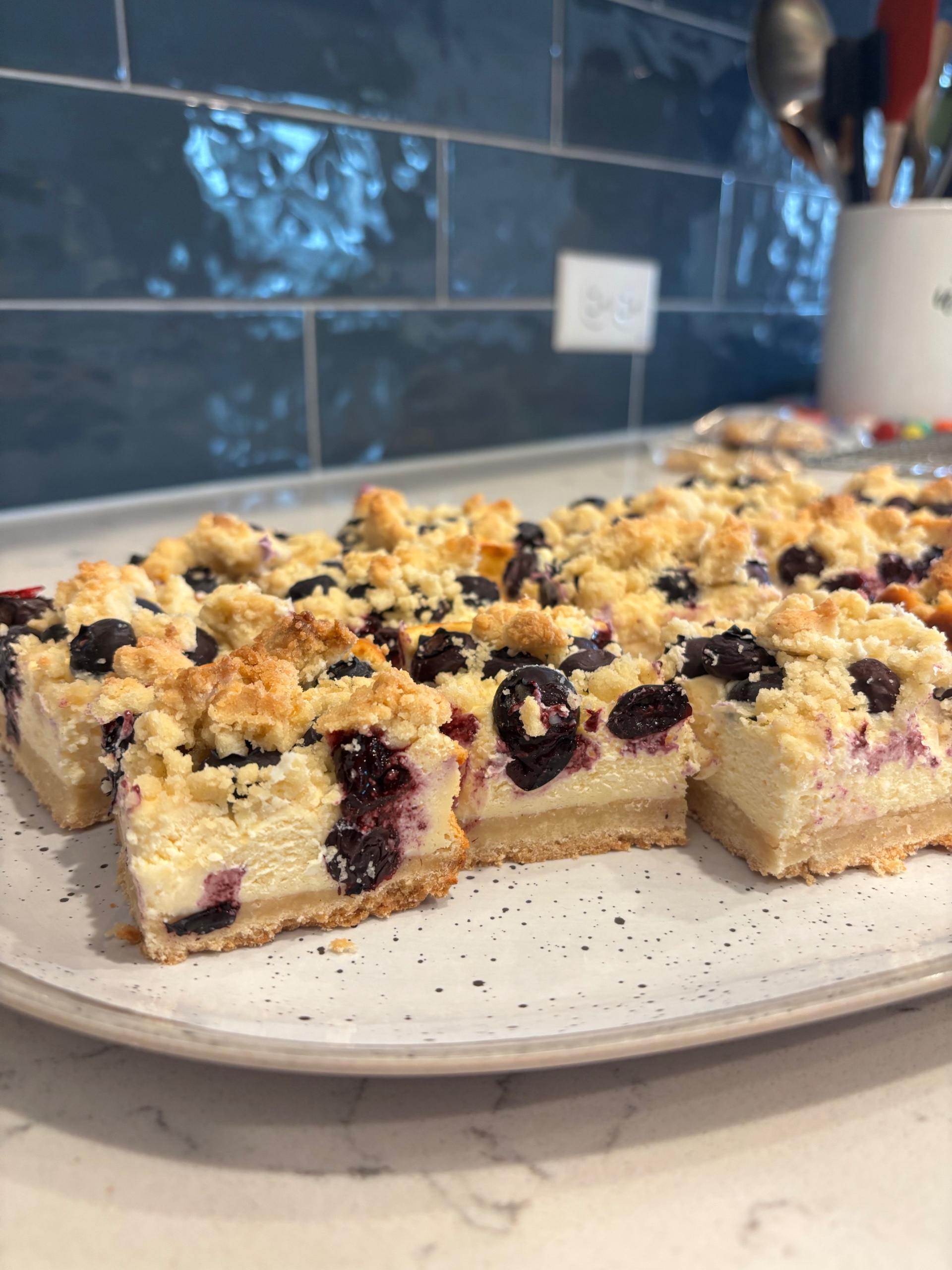 Blueberry Cheesecake Bar