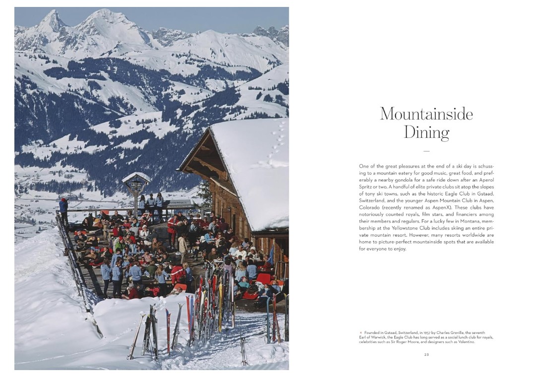 Après Ski: The Scene, the Style, the Menu