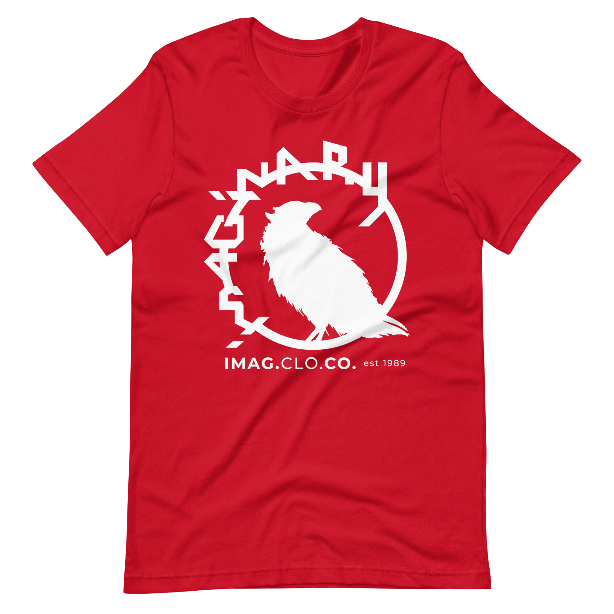 Perched in Time – Minimalist Crow Tee