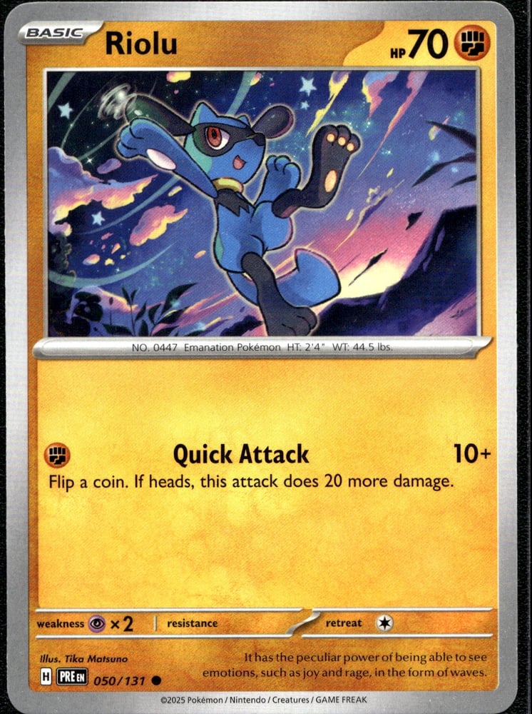 Riolu - SV08.5 50/131