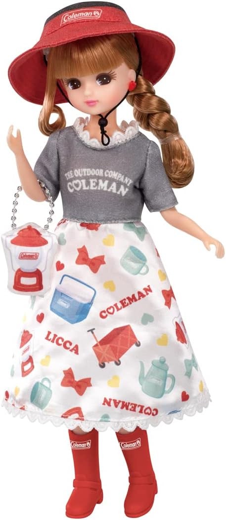 タカラトミー リカちゃん ドール LD-09 キャンプだいすきリカちゃん コールマン コラボ リカちゃん人形 着せ替え おもちゃ 3歳以上