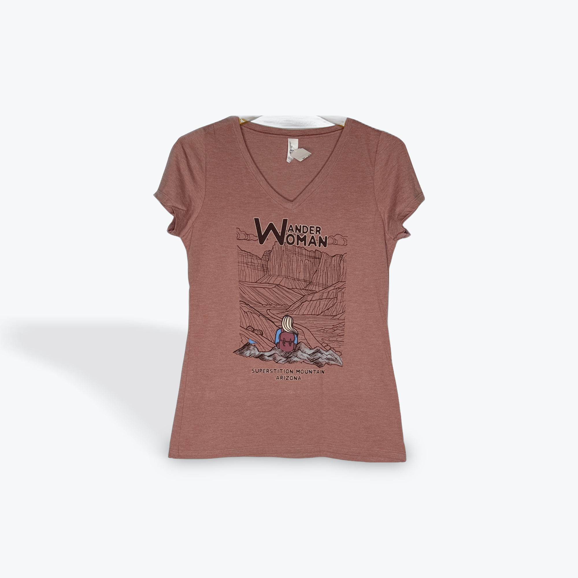 Wander Wmn Cliffs VNeck