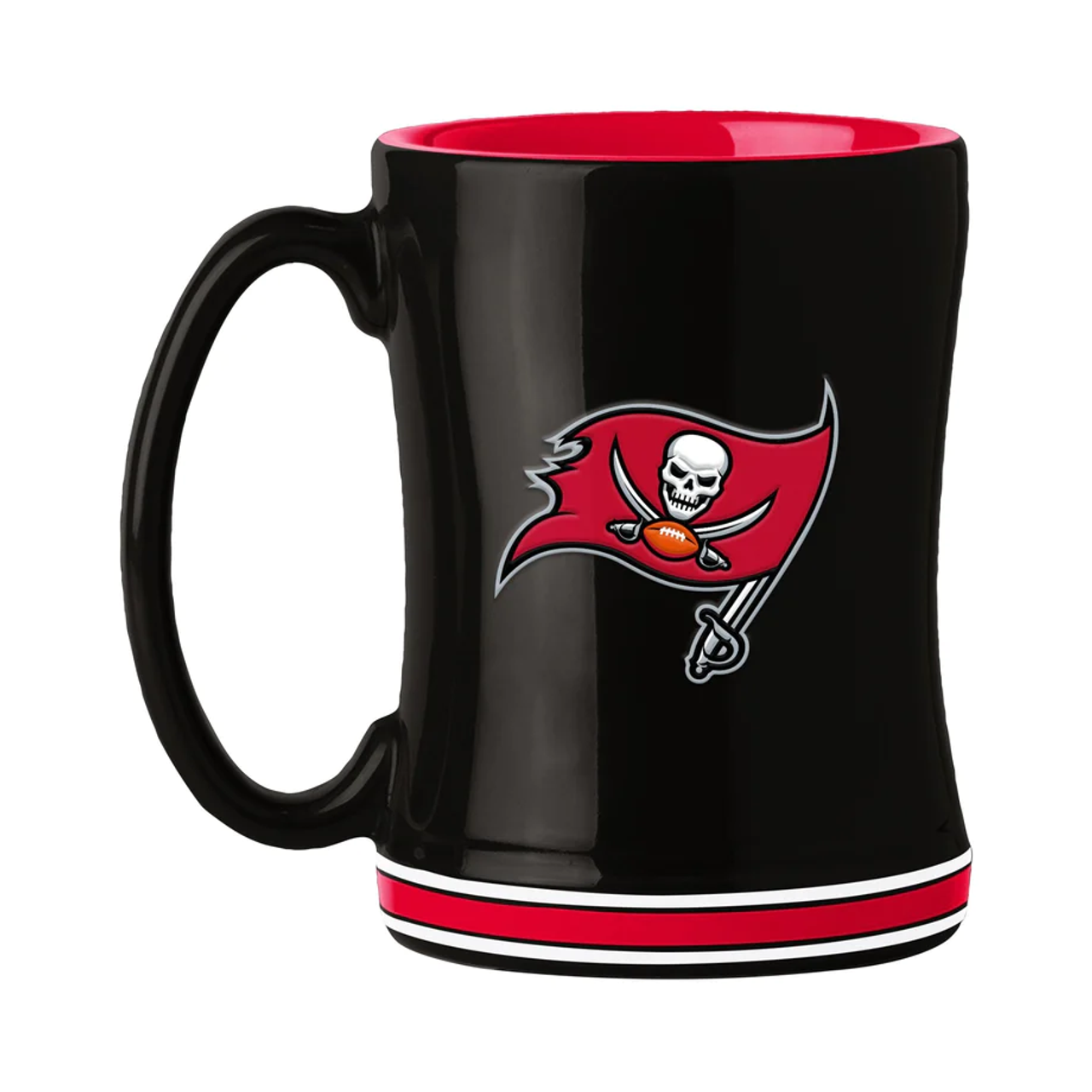 Tampa Bay Buccaneers Sculpted Coffee Mug 14oz
