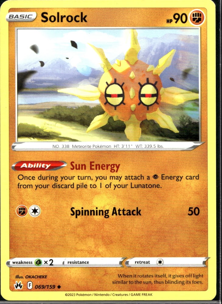 Solrock - SWSH12.5 69/159