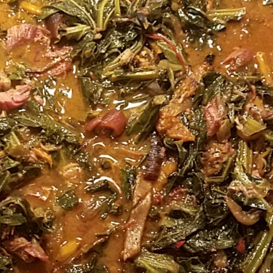 Smoked Turkey Greens