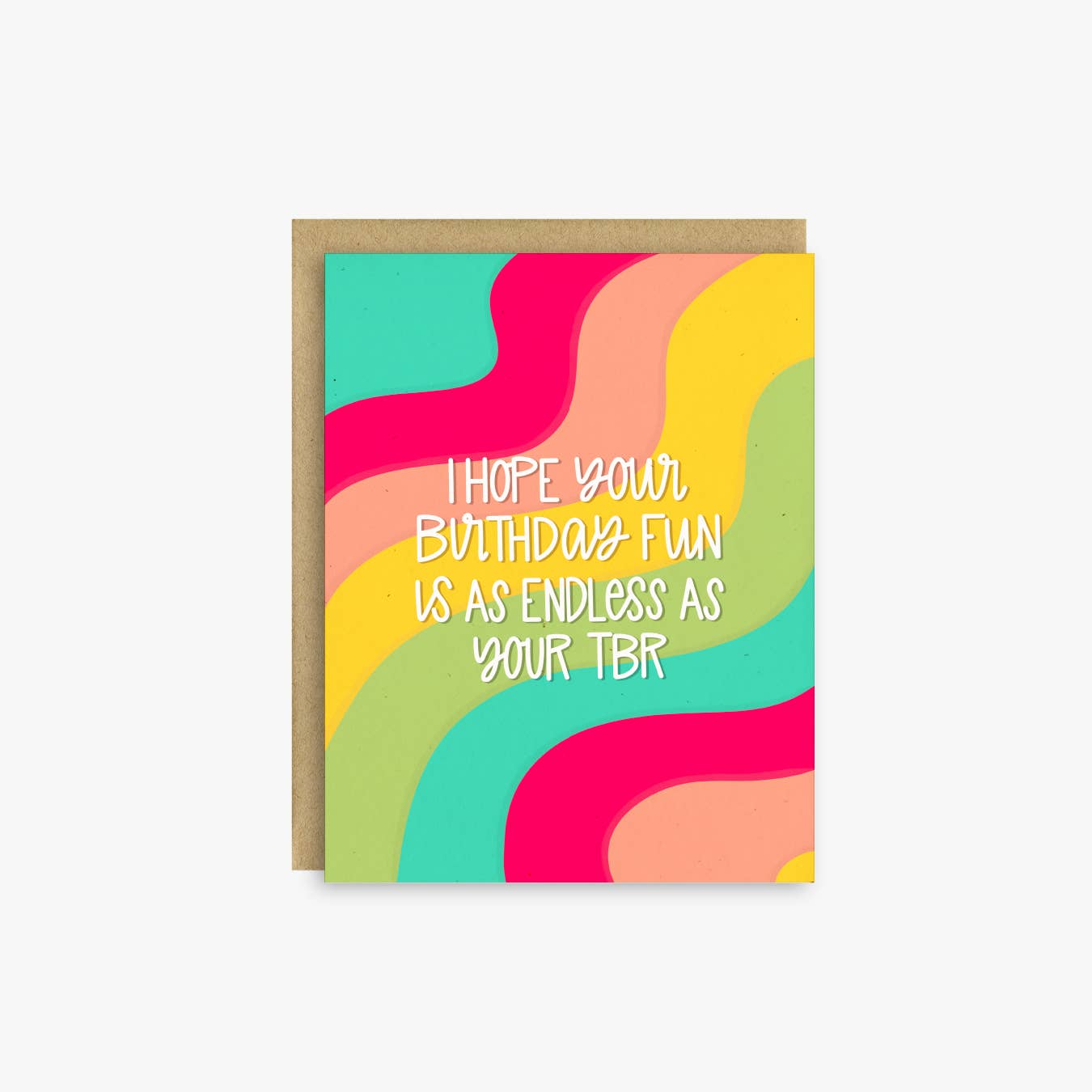 Endless TBR Birthday Card