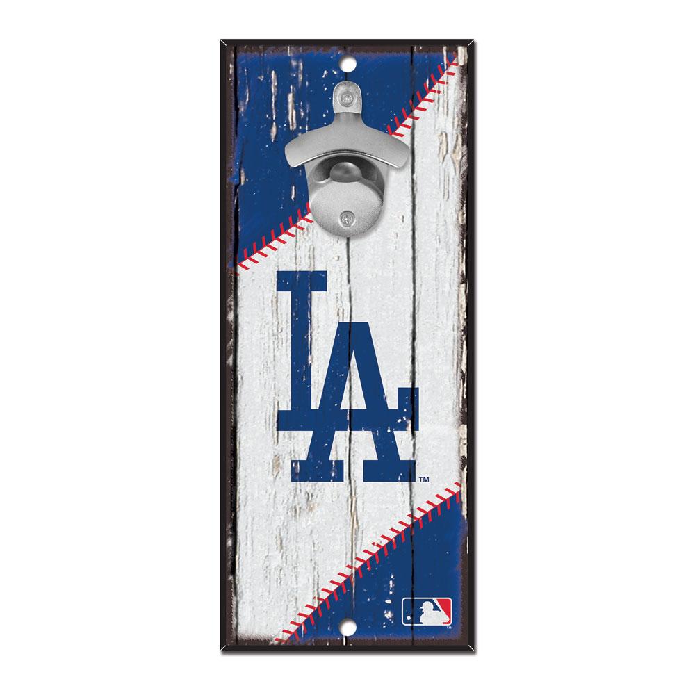 Los Angeles Dodgers Wood Bottle Opener 5x11"
