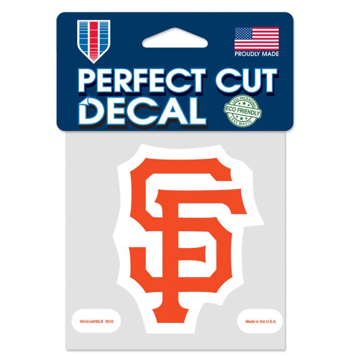 San Francisco Giants Perfect Cut Decal 4x4"