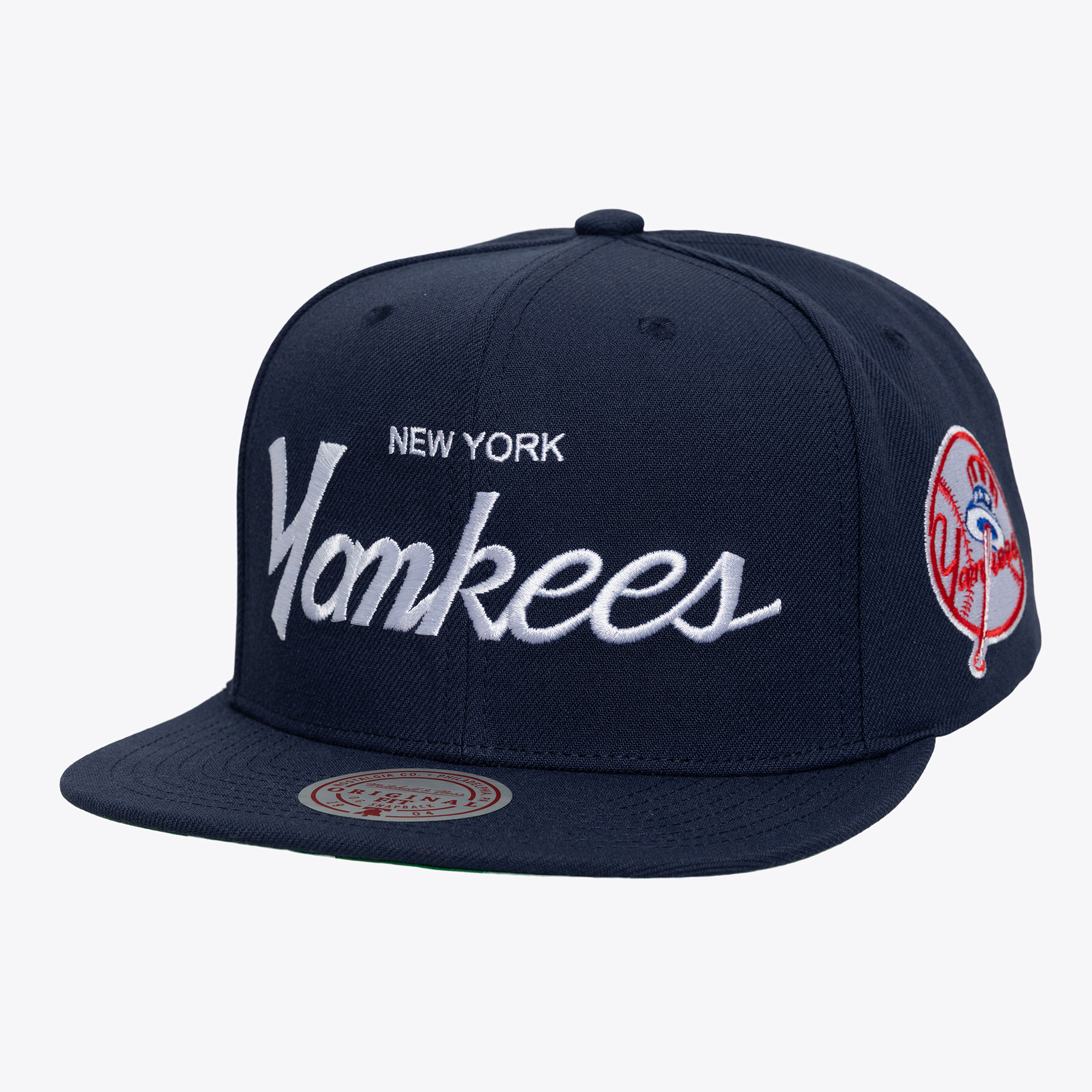 New York Yankees Head Coach Mitchell and Ness Pro Snapback Hat