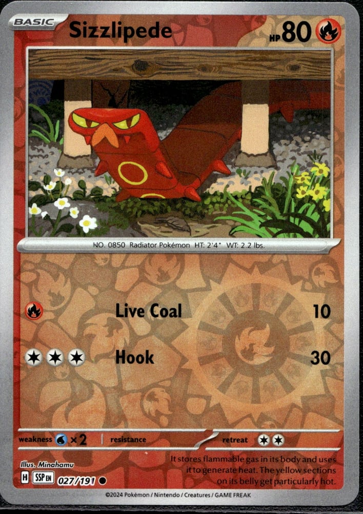Sizzlipede - SV08 27/191