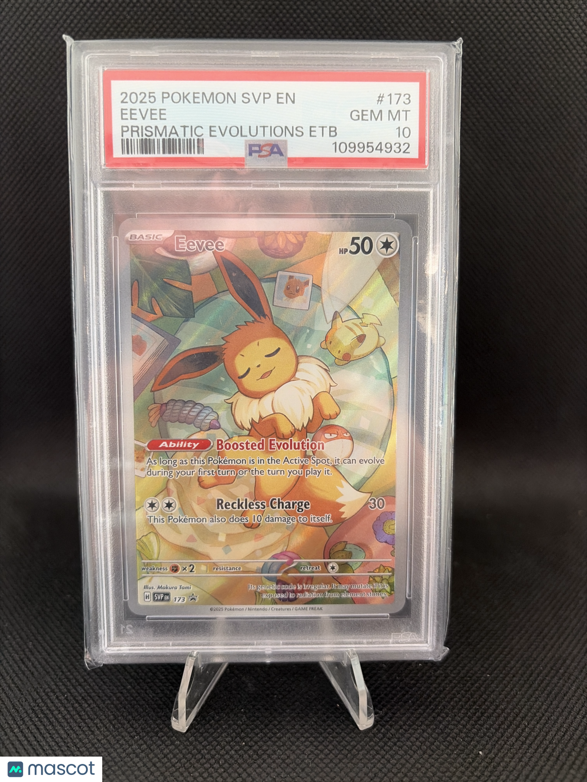 2025 Pokemon SVP EN-SV Eevee Prismatic Evolutions ETB PSA 10