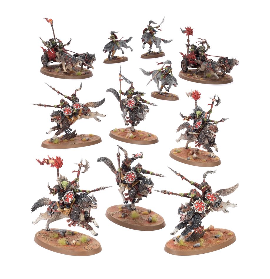 Spearhead: Gloomspite Gitz – Snarlpack Huntaz thumbnail 8