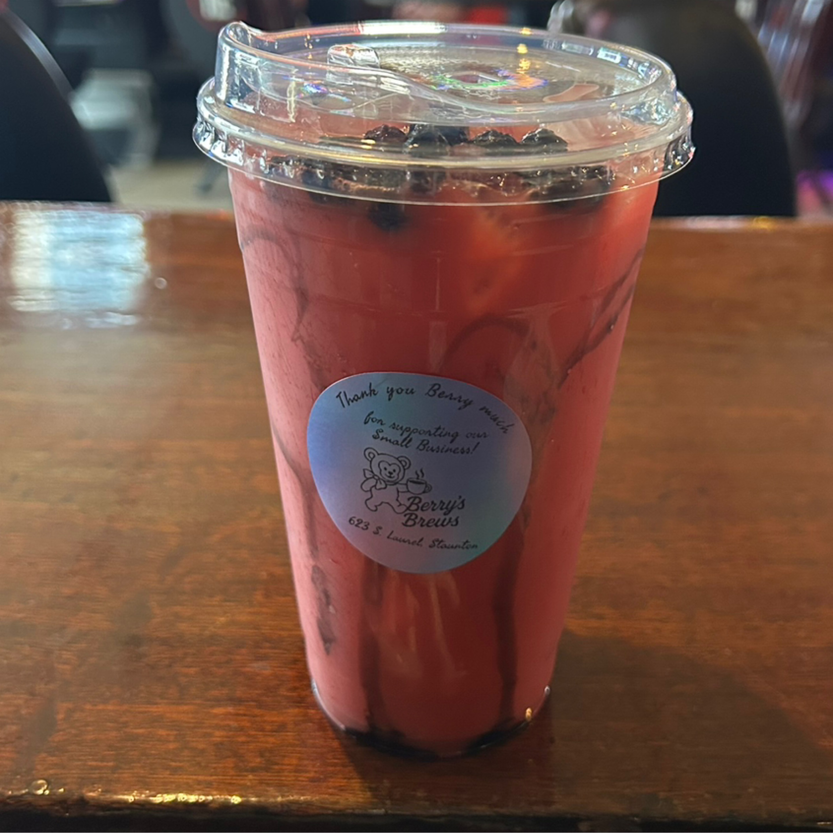 Berry Blue Refresher