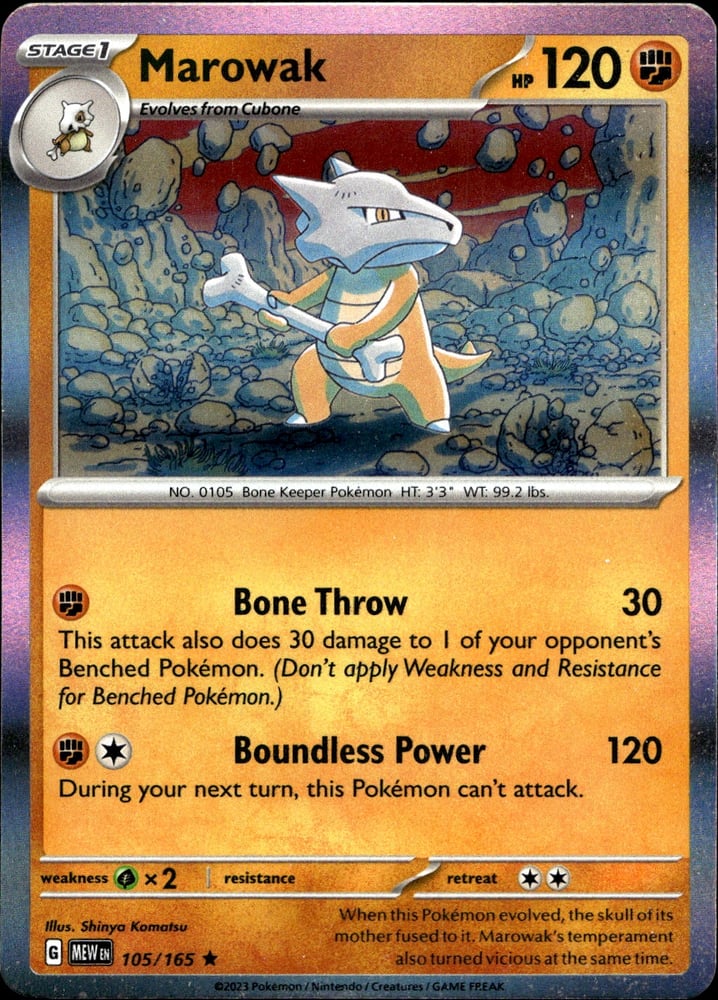 Marowak - SV03.5 105/165