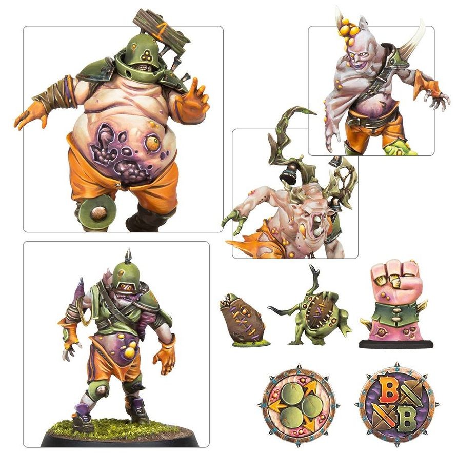 Nurgle’s Rotters - Nurgle Blood Bowl Team thumbnail 3