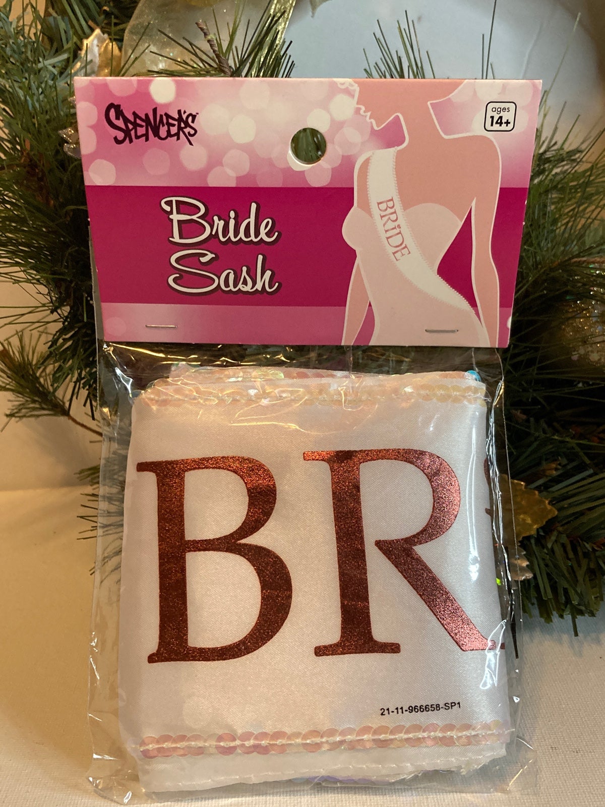 Bride Sash