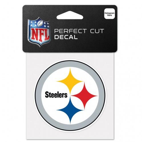 Pittsburgh Steelers Perfect Cut Decal 4x4"