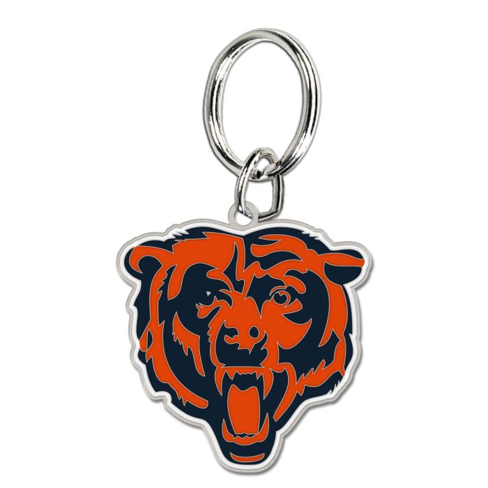 Chicago Bears Cloisonne Metal Keychain