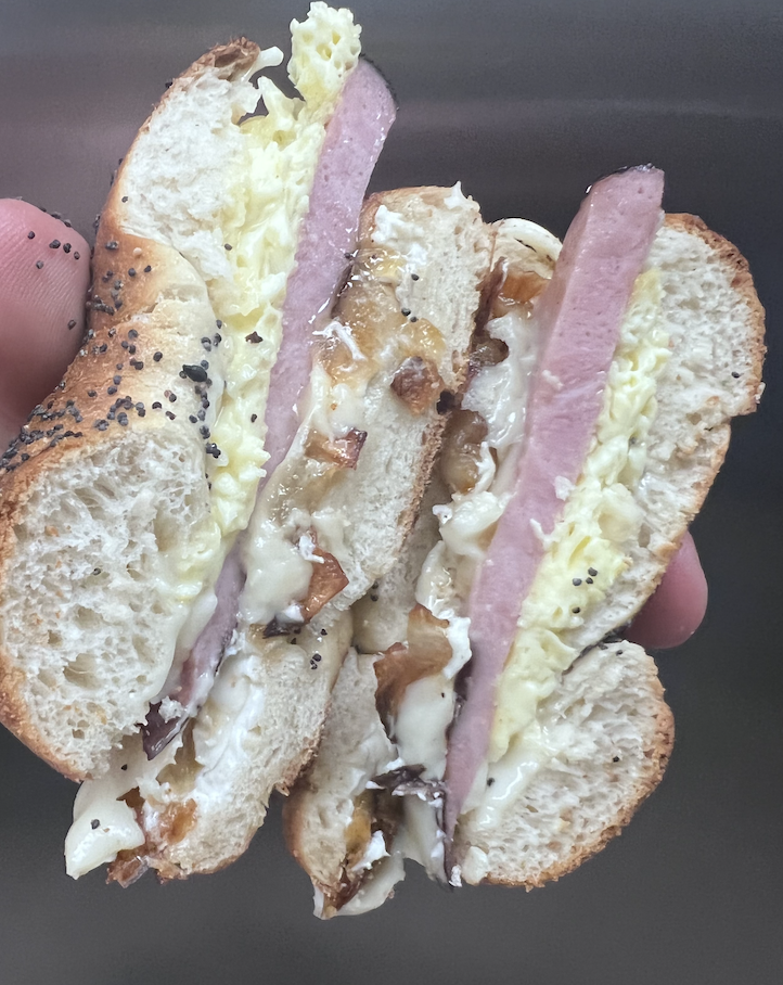 French onion poppy special