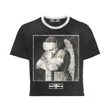 Vertabrae Vross Pain Tee Black White