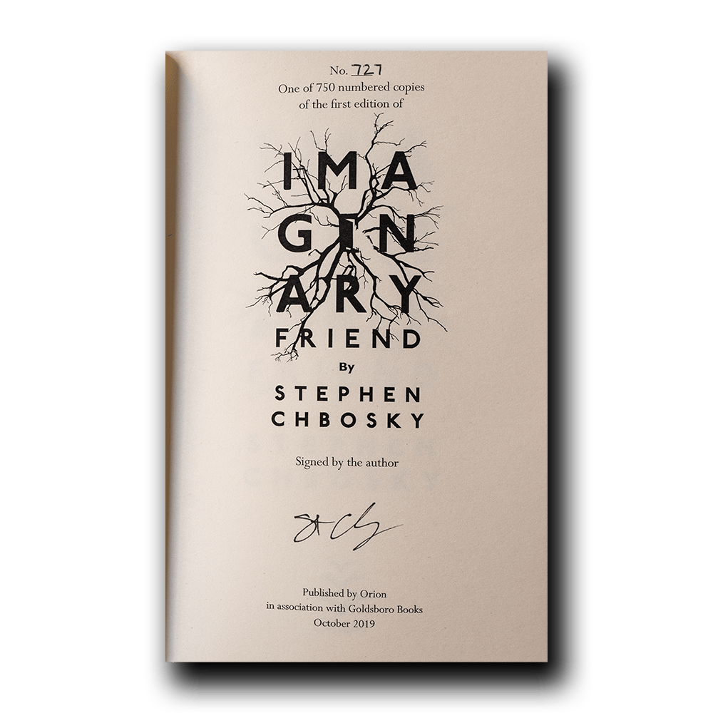 Chbosky, Stephen -- Imaginary Friend [Book]