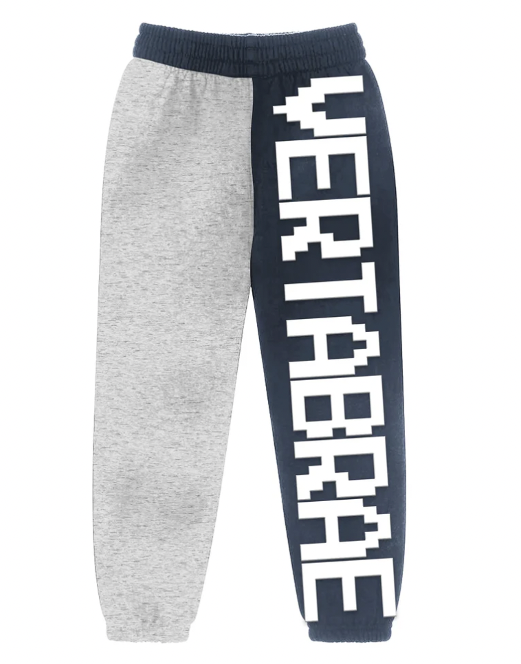 Vertabrae C-1 Split Sweatpants Marl Carbon
