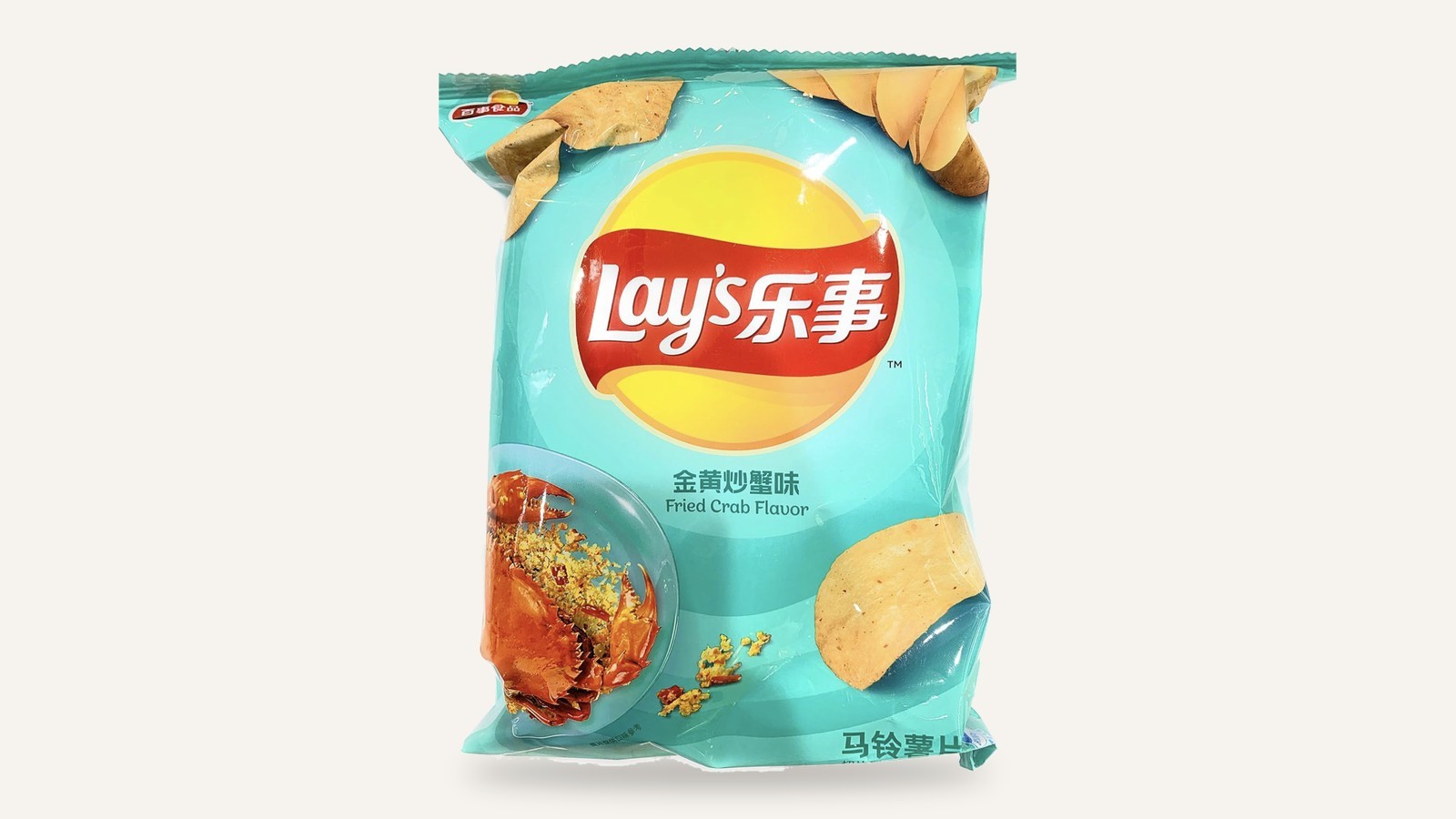 Lays Fried Crab Chips
