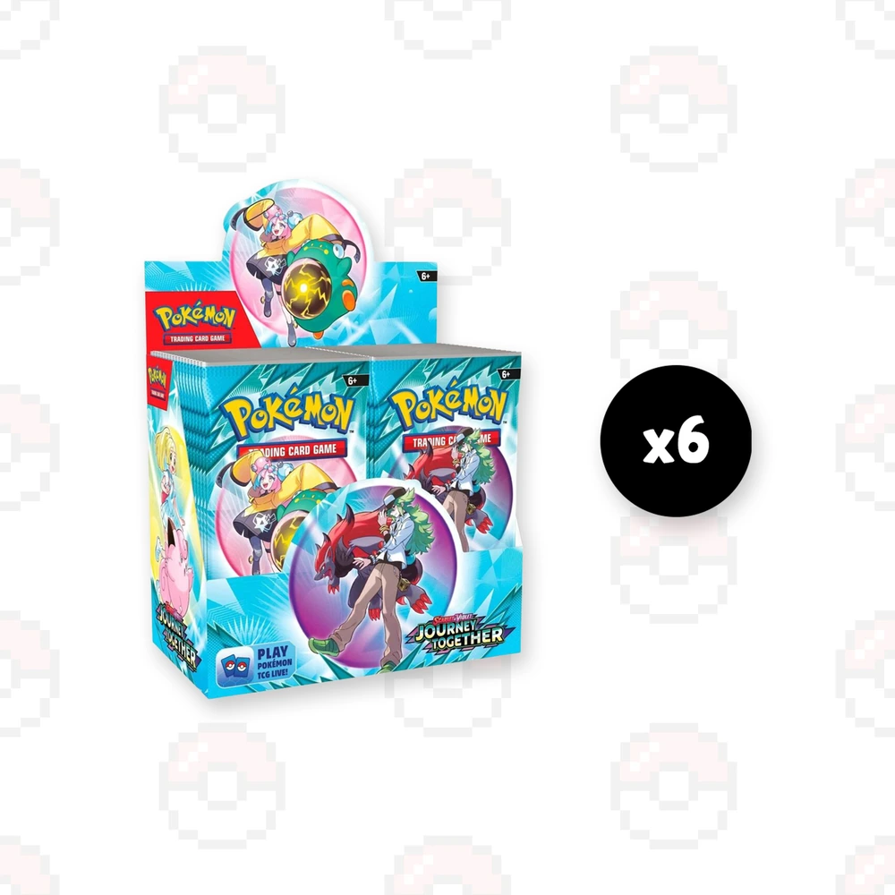 Journey Together Booster Box Case With Box Topper