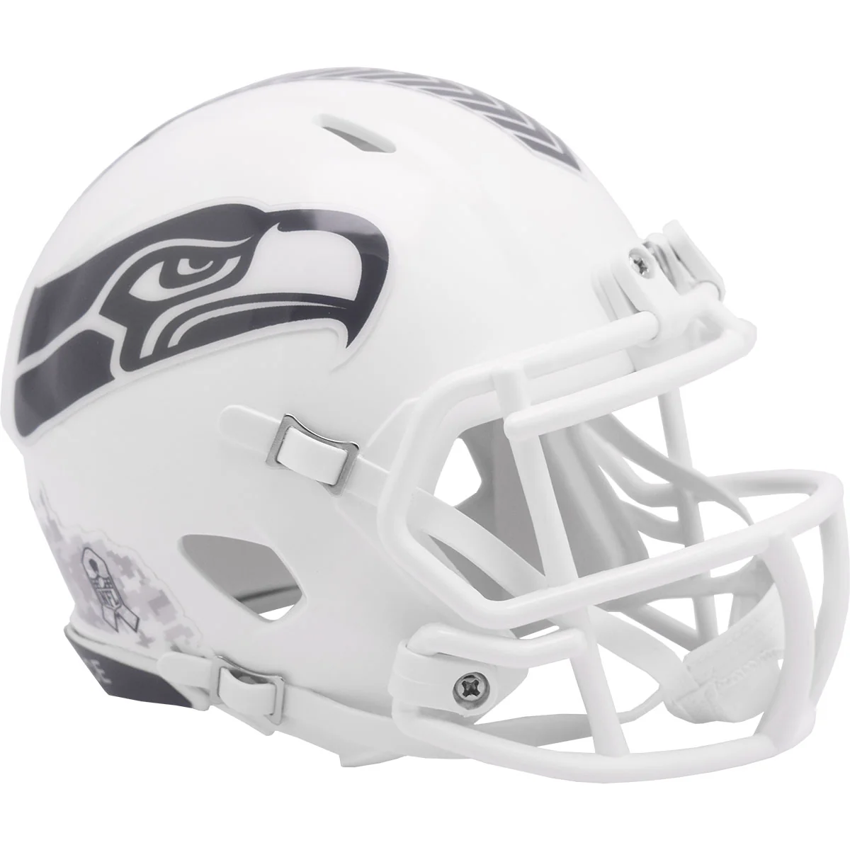 Seattle Seahawks 2024 Riddell Salute to Service Speed Mini Helmet