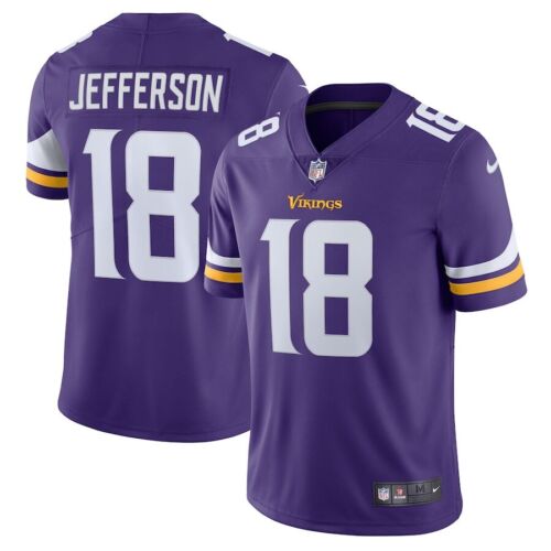 Minnesota Vikings Justin Jefferson #18 Limited Purple Jersey