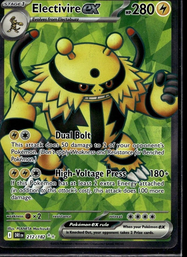 Electivire ex - SV10 212/182