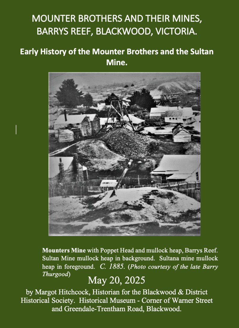 Cover of Mounter Brothers — Mining Pioneers of Barrys Reef
