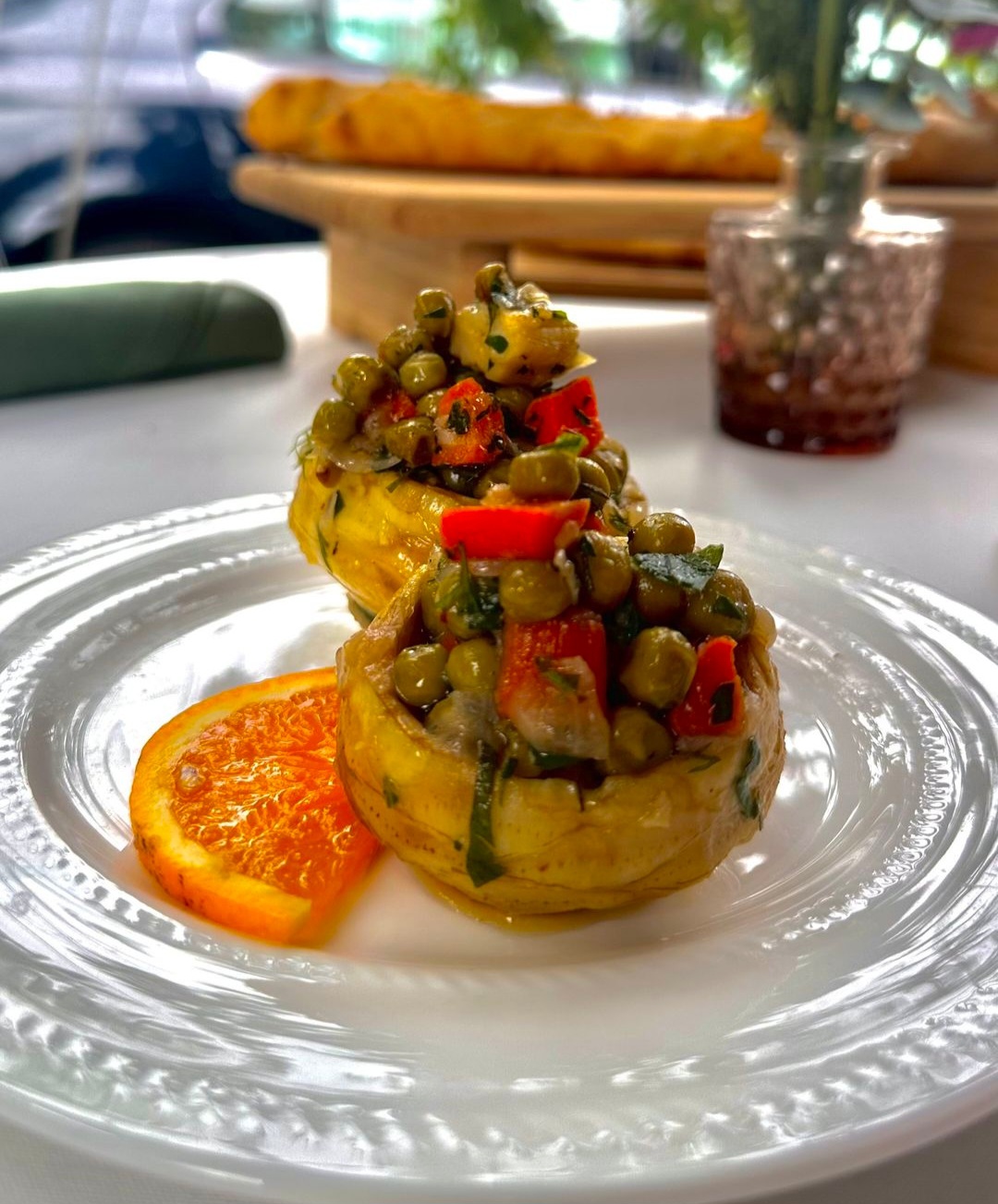 Stuffed Artichoke Hearts at Jass Kitchen in Miami, FL 33137 | YourMenu® Online Ordering