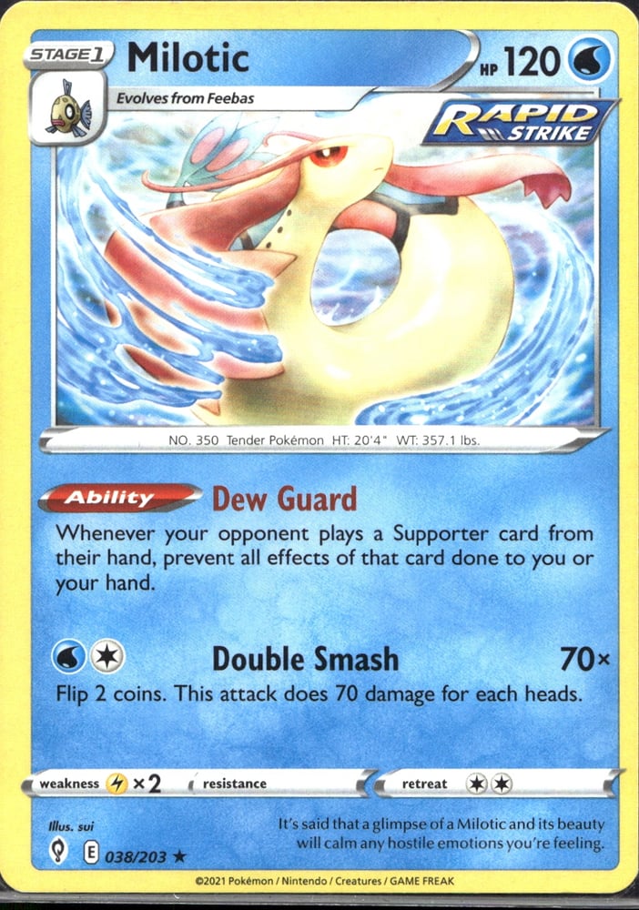 Milotic - SWSH7 38/203
