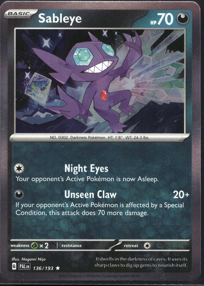 Sableye - SV02 136/193