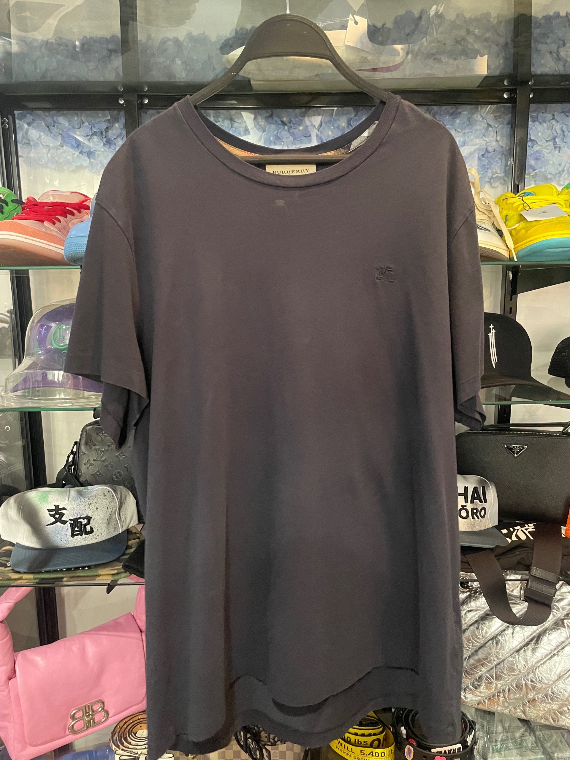 Burberry dark blue t-shirt size XXXL (used)