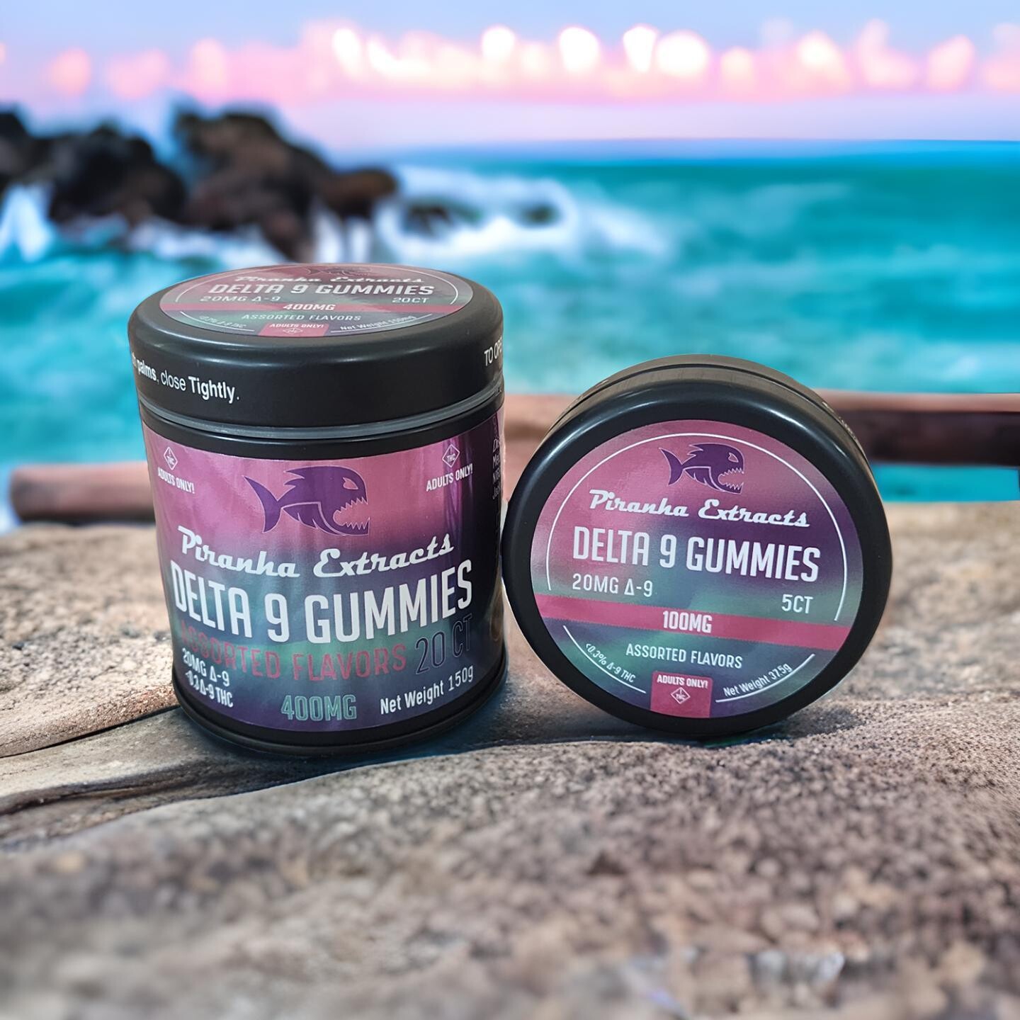 MedMeridian 20mg Delta 9 Gummies - 5 Pack