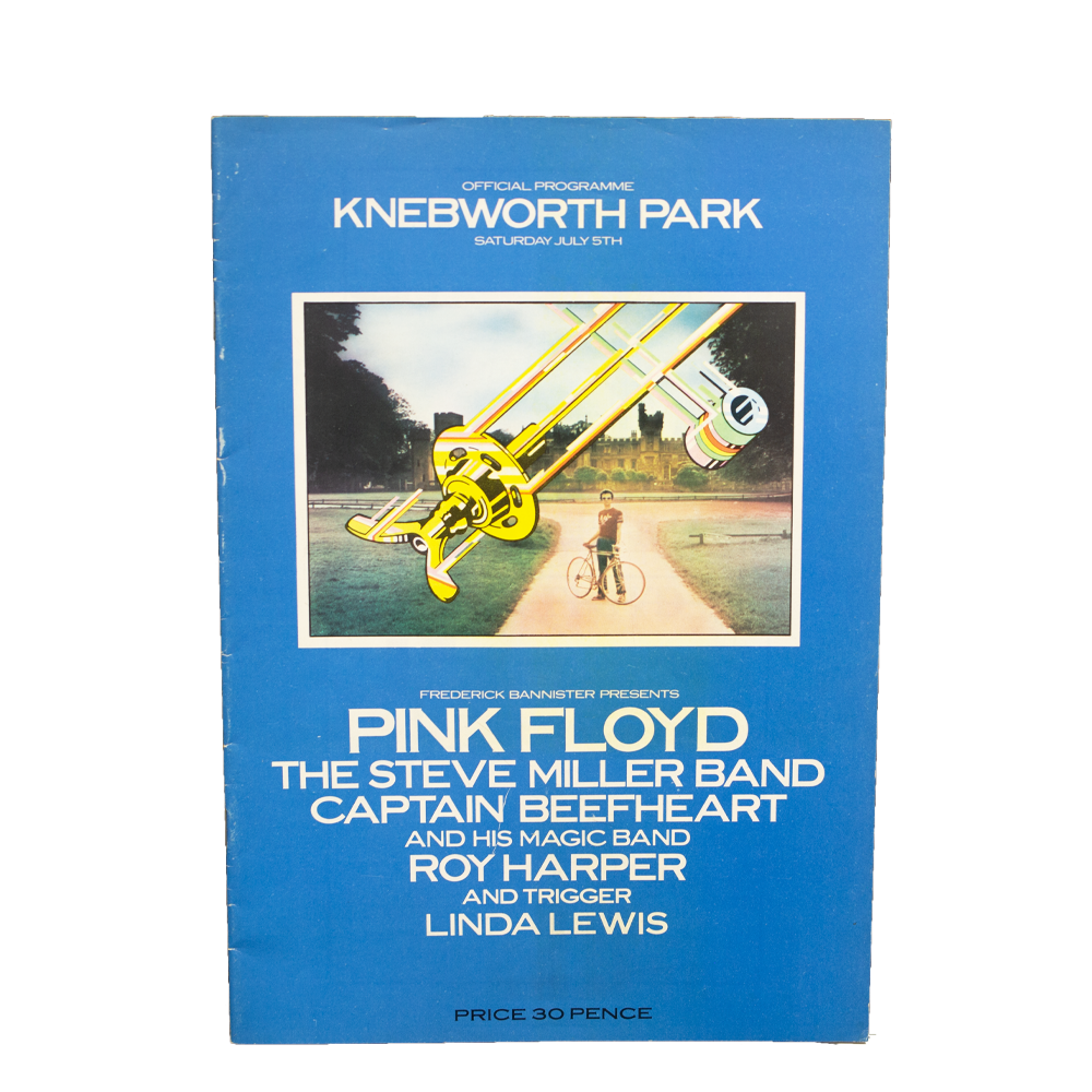 Pink Floyd -- 1975 Knebworth Concert [Program]