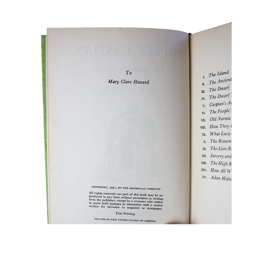 Lewis, C.S. -- Prince Caspian [Book]