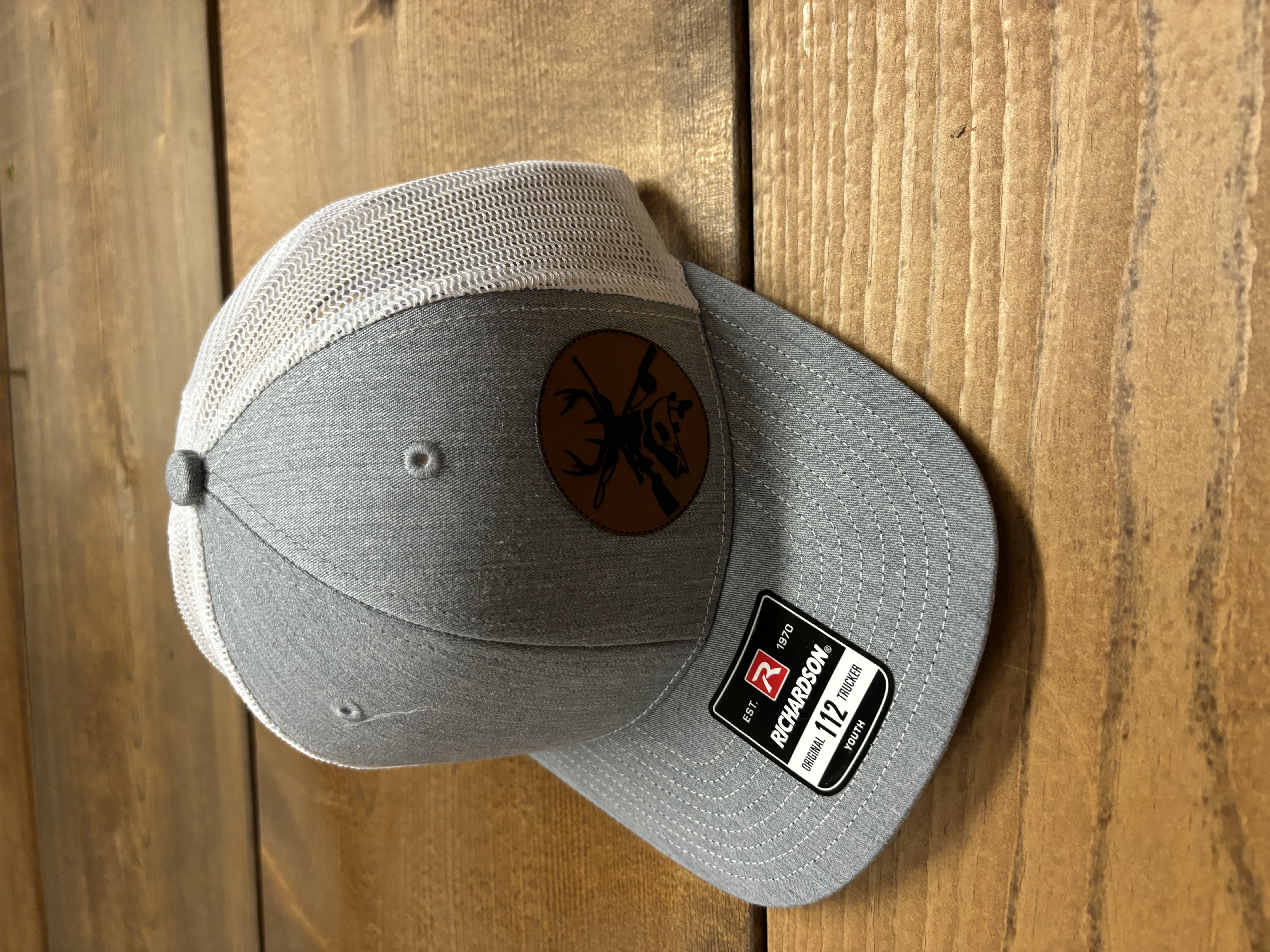 Hunting/Fishing Circle Accent Patch Youth Cap
