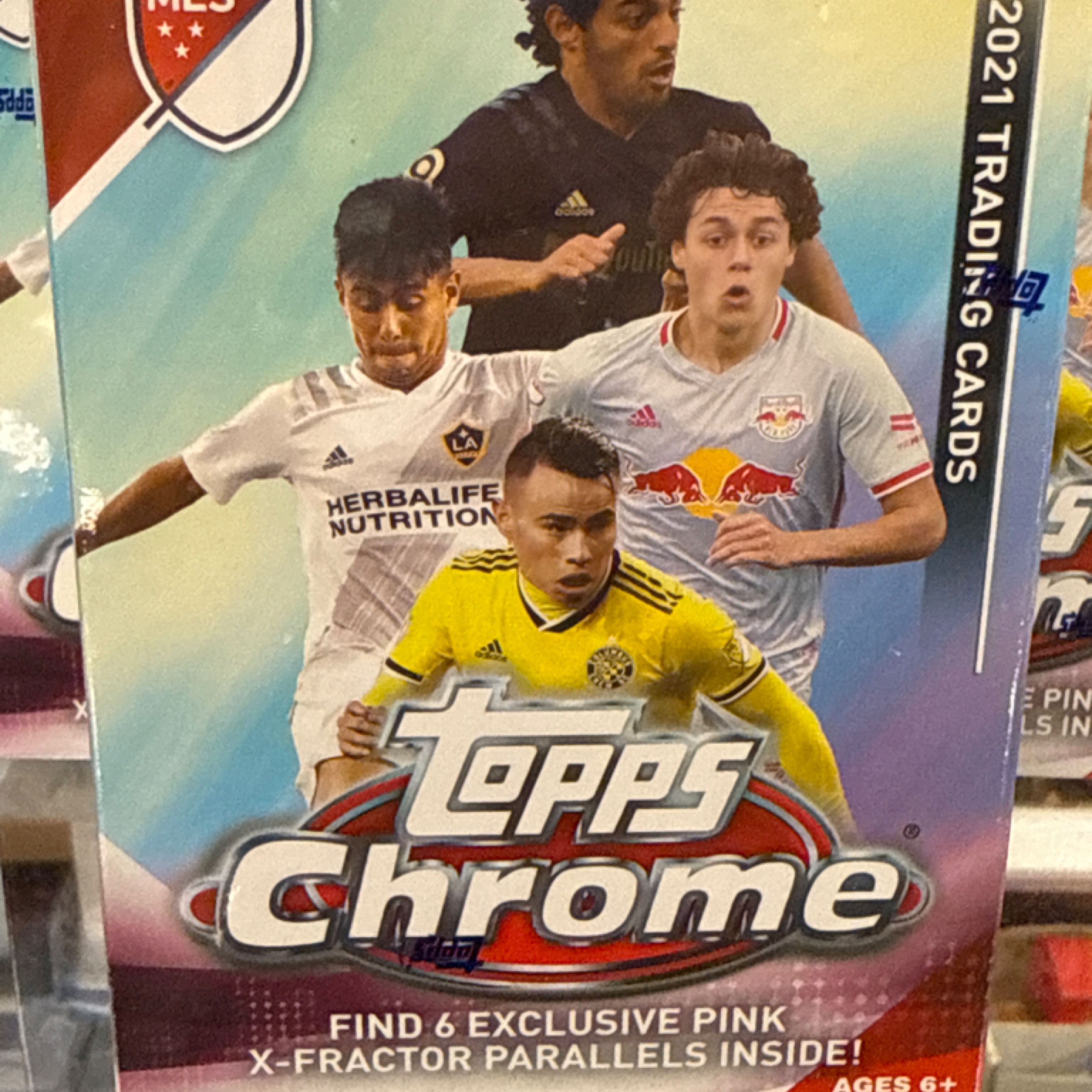 2021 Topps Chrome MLS Soccer Blaster Box