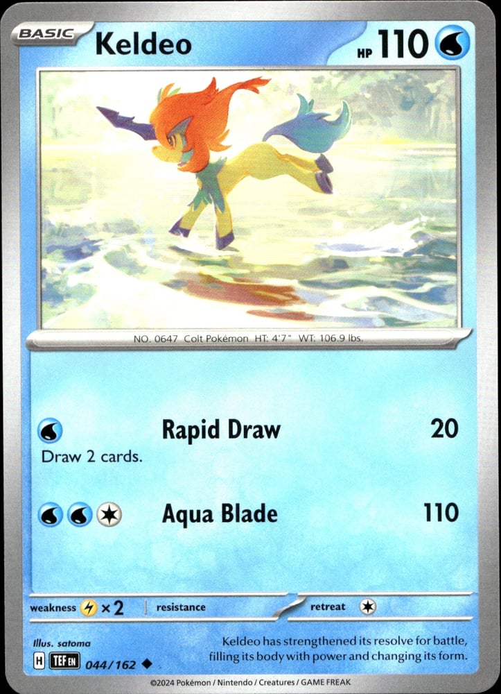 Keldeo - SV05 44/162