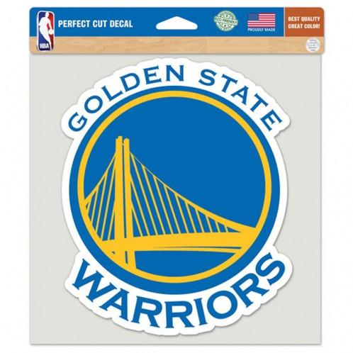 Golden State Warriors Perfect Cut Decal 8x8"