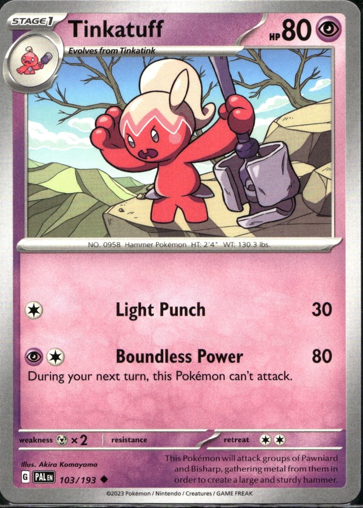 Tinkatuff - SV02 103/193