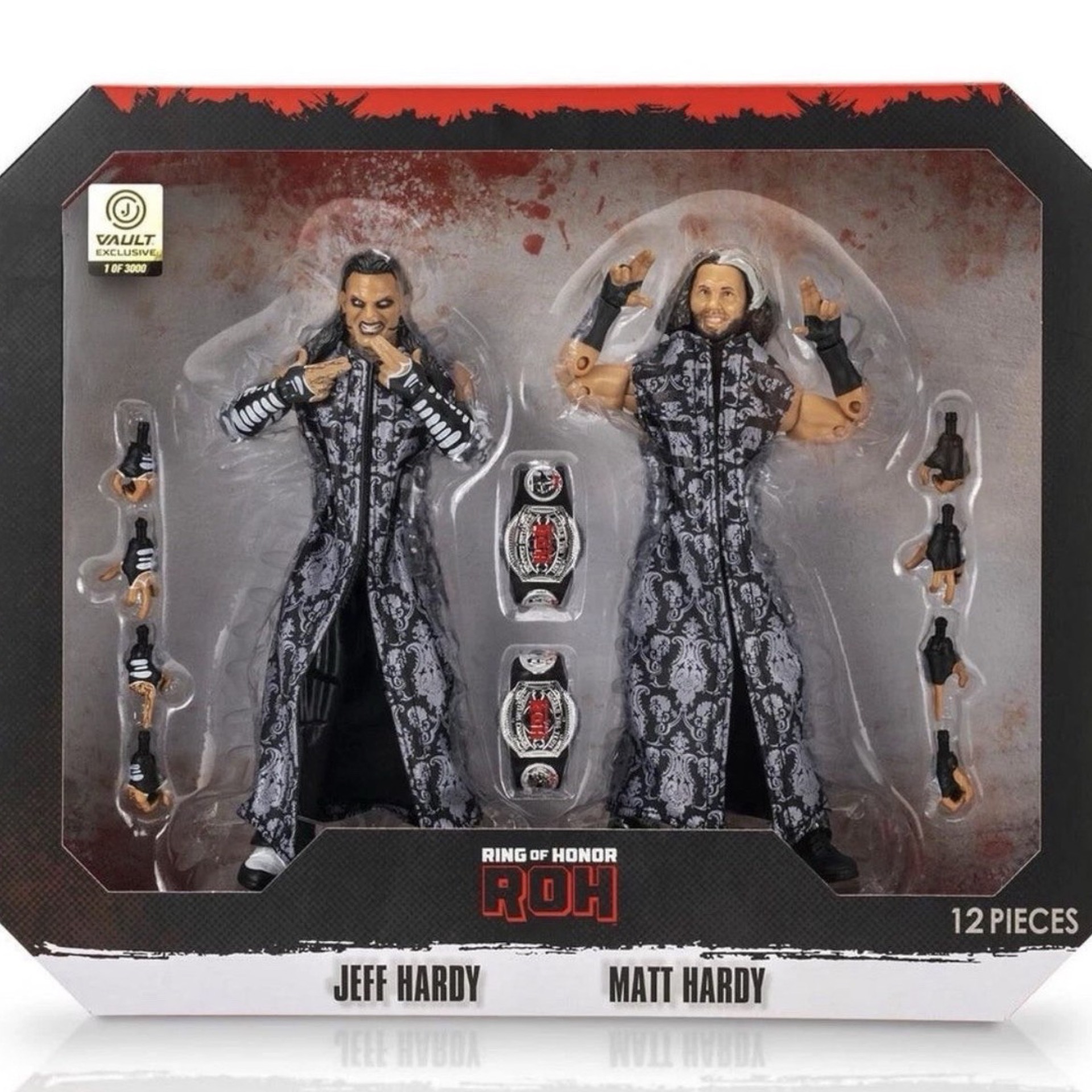 All Elite Wrestling AEW Ring of Honor - Jeff Hardy/Matt Hardy 2pack (Vault Exclusive 1 of 3000)