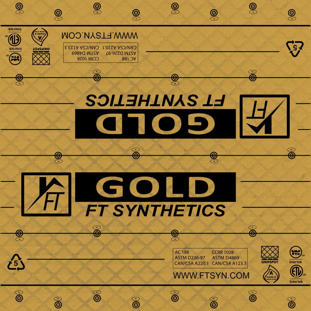 FT 48"x250ft Gold Synthetics Platinum