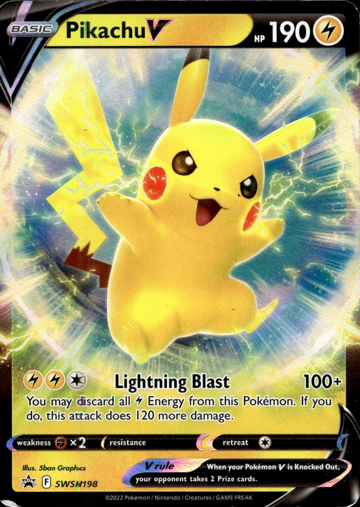 Pikachu V - SWSHP SWSH198/307