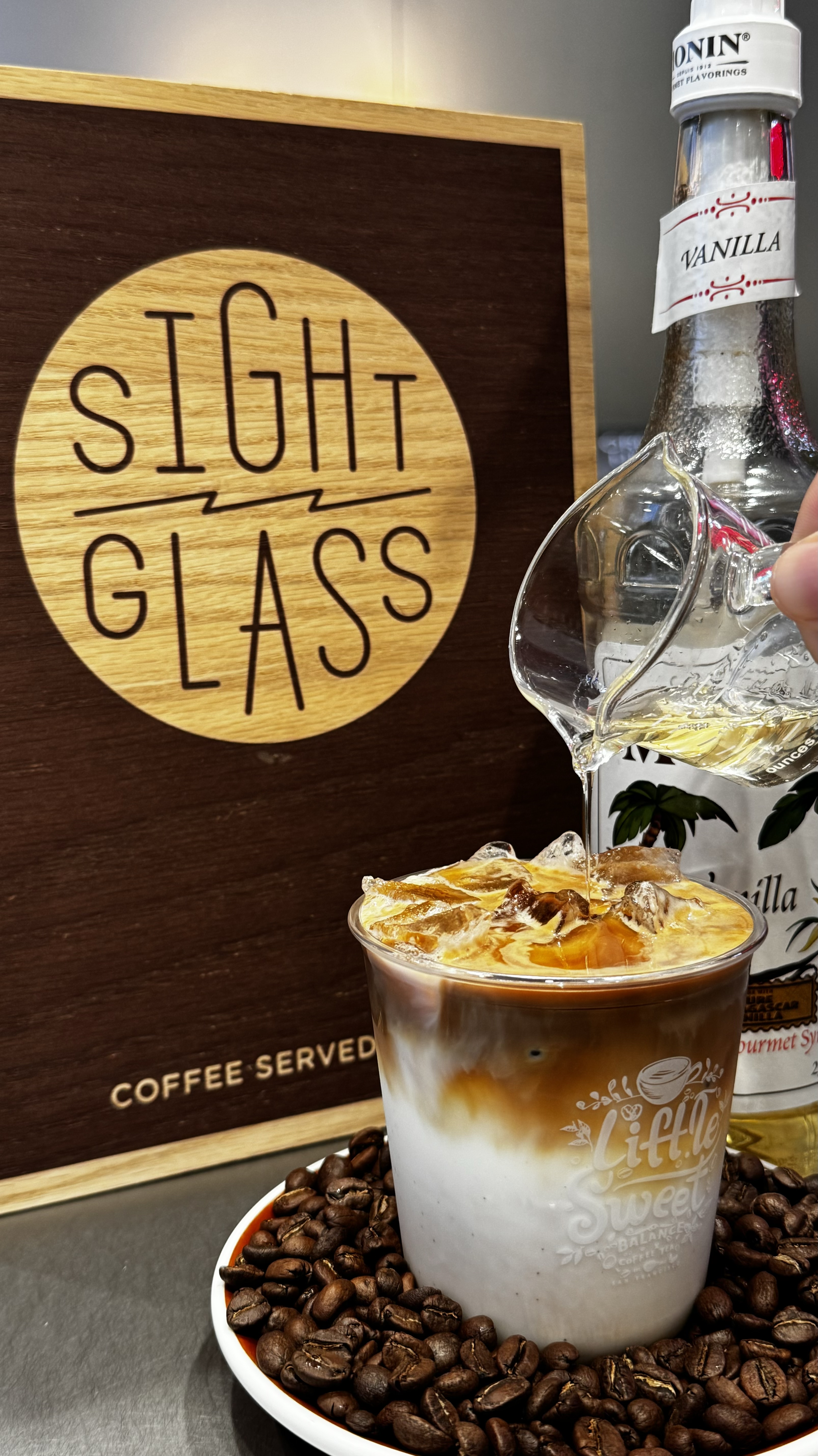 Iced Vanilla Latte