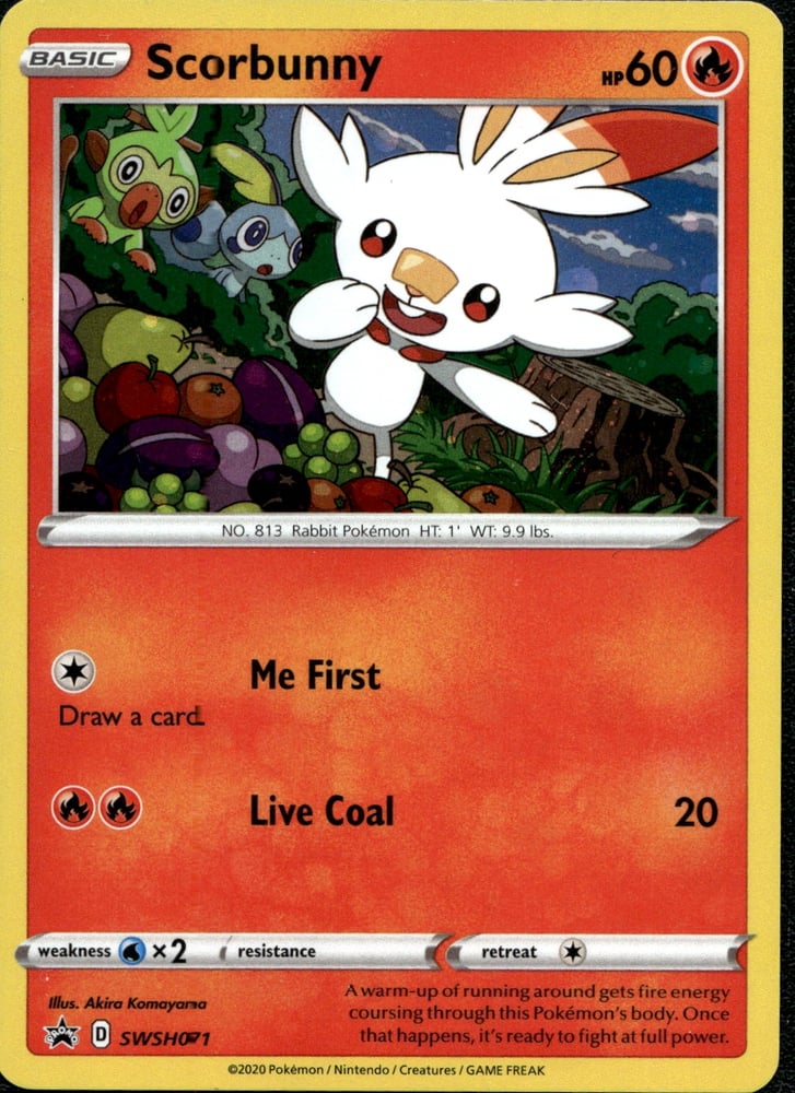 Scorbunny - SWSHP SWSH071/307